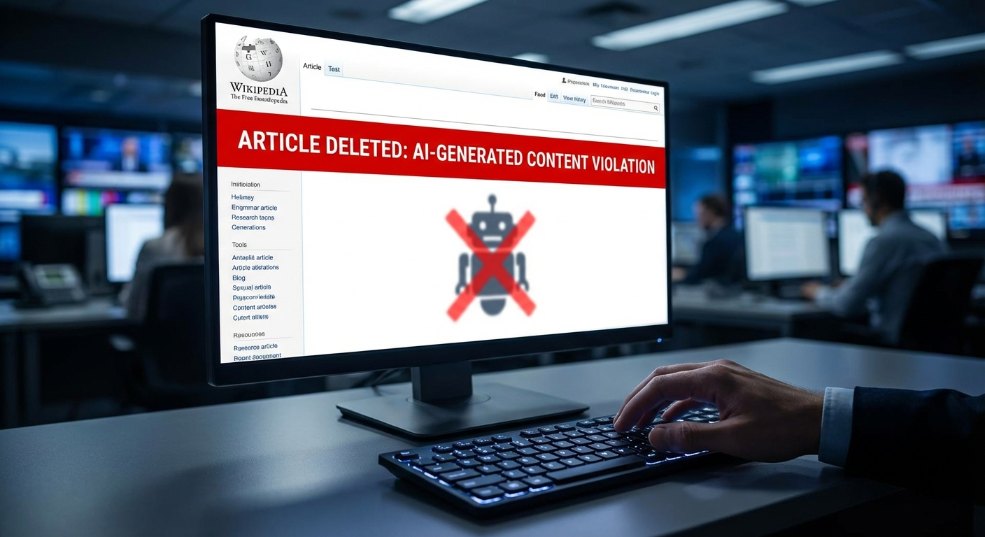 维基百科严打 AI 生成劣质条目：一经发现立马删除