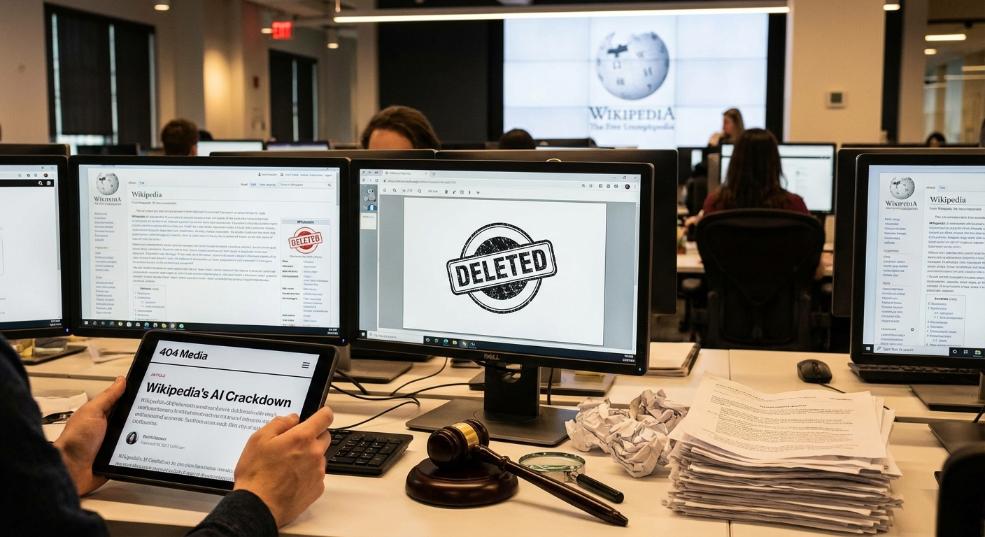 维基百科严打 AI 生成劣质条目：一经发现立马删除第二张图