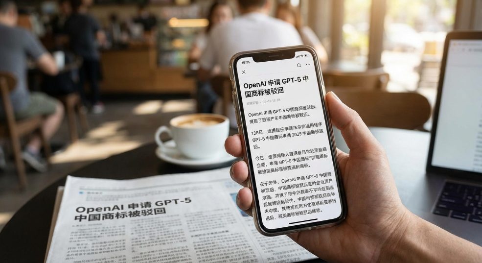 OpenAI 申请 GPT-5 中国商标遇挫，相关申请均被驳回第一张图