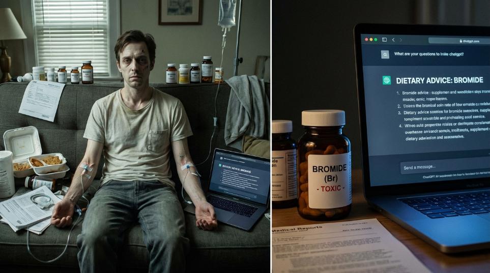 美国一男子向 ChatGPT 寻求饮食建议，却被“误诊”导致罹患溴中毒