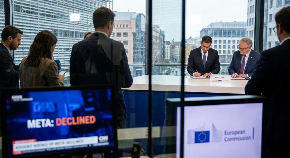 谷歌虽持保留意见仍同意签署欧盟《通用人工智能行为准则》，此前 Meta 拒签第二张图