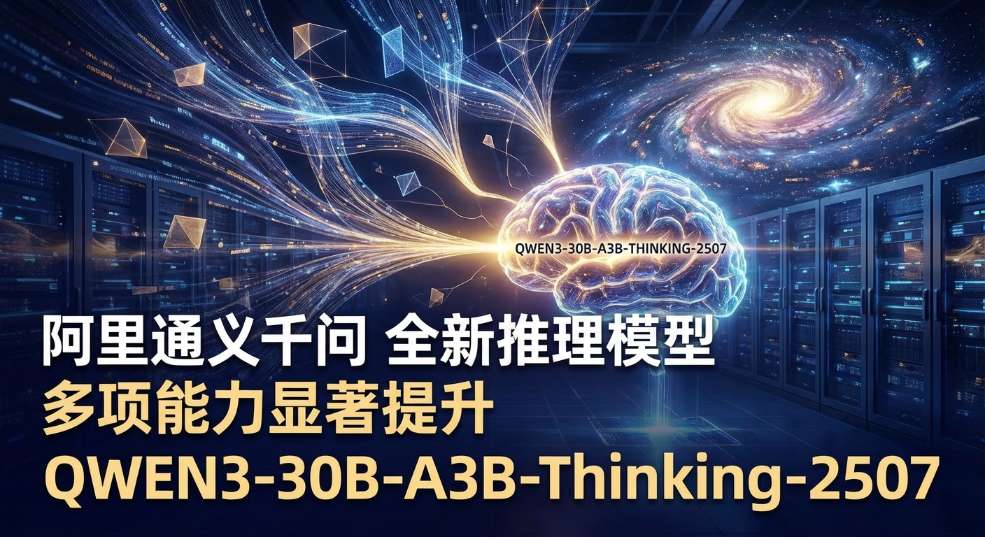 阿里通义千问推出全新推理模型 Qwen3-30B-A3B-Thinking-25