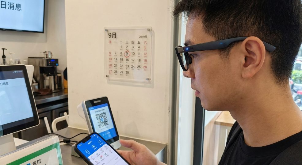 小米 AI 眼镜的支付宝「看一下」扫码支付功能将在 9 月前后推出第一张图