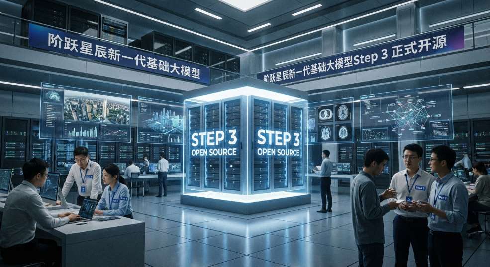 阶跃星辰新一代基础大模型 Step 3 正式开源：拥有强大视觉感知和复杂推理能力第二张图