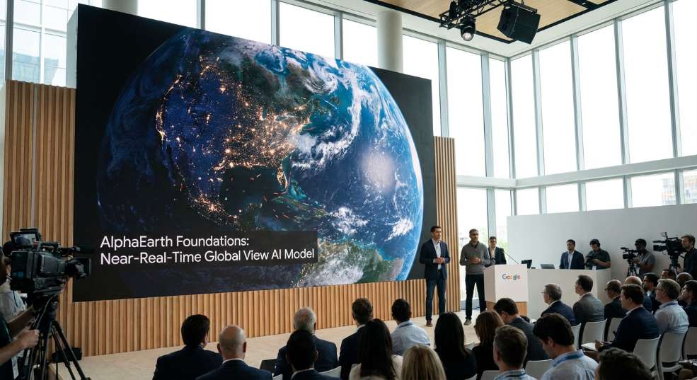 谷歌“虚拟卫星”AI模型问世：可提供近乎实时的地球视图第一张图