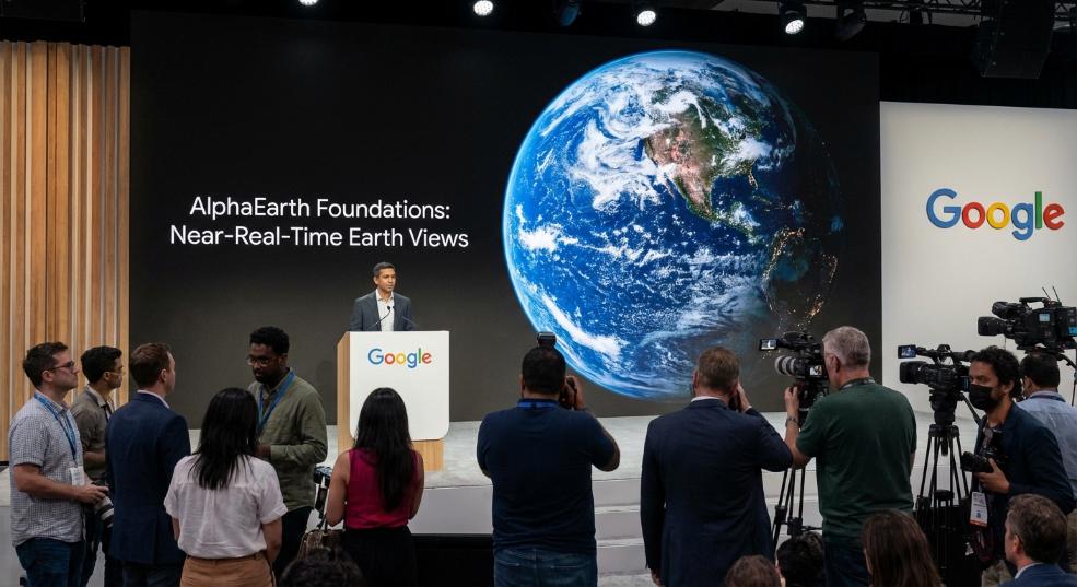谷歌“虚拟卫星”AI模型问世：可提供近乎实时的地球视图第二张图