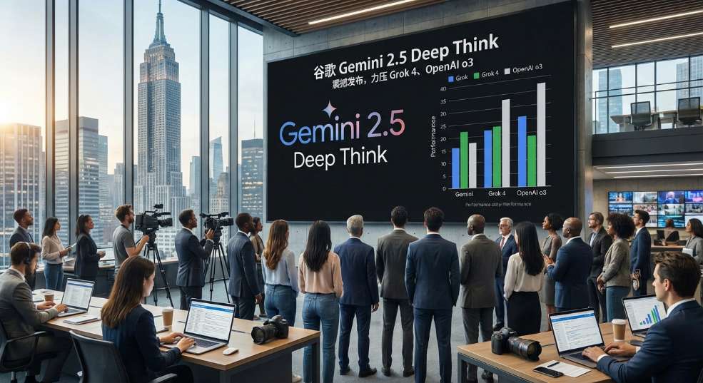 多项力压 Grok 4、OpenAI o3，谷歌推出 Gemini 2.5 Deep Think 模型第二张图