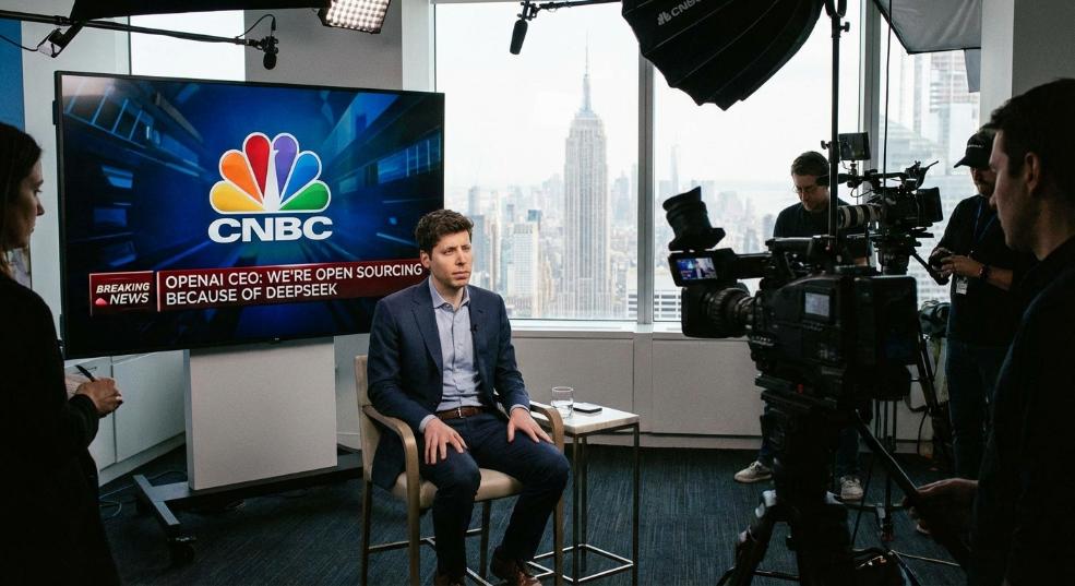 OpenAI CEO:我们开源是因为 DeepSeek OpenAI CEO:我们开源是因为 DeepSeek第一张图