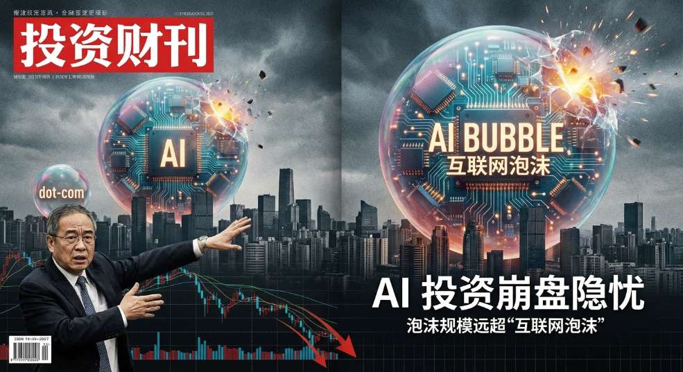 经济学家示警：AI 投资崩盘隐忧，泡沫规模远超“互联网泡沫”