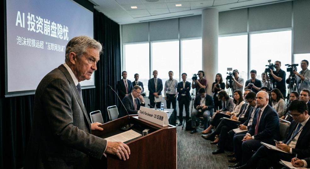 经济学家示警：AI 投资崩盘隐忧，泡沫规模远超“互联网泡沫”第一张图