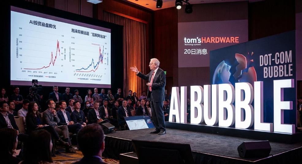 经济学家示警：AI 投资崩盘隐忧，泡沫规模远超“互联网泡沫”第二张图