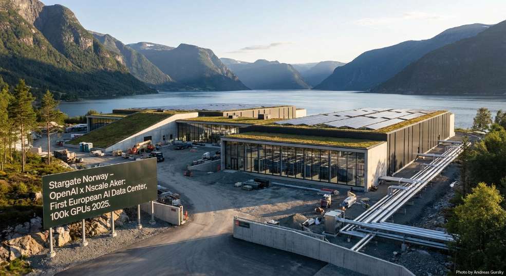 OpenAI 宣布首个欧洲 AI 数据中心项目 Stargate Norway：明年内部署十万 GPU第二张图