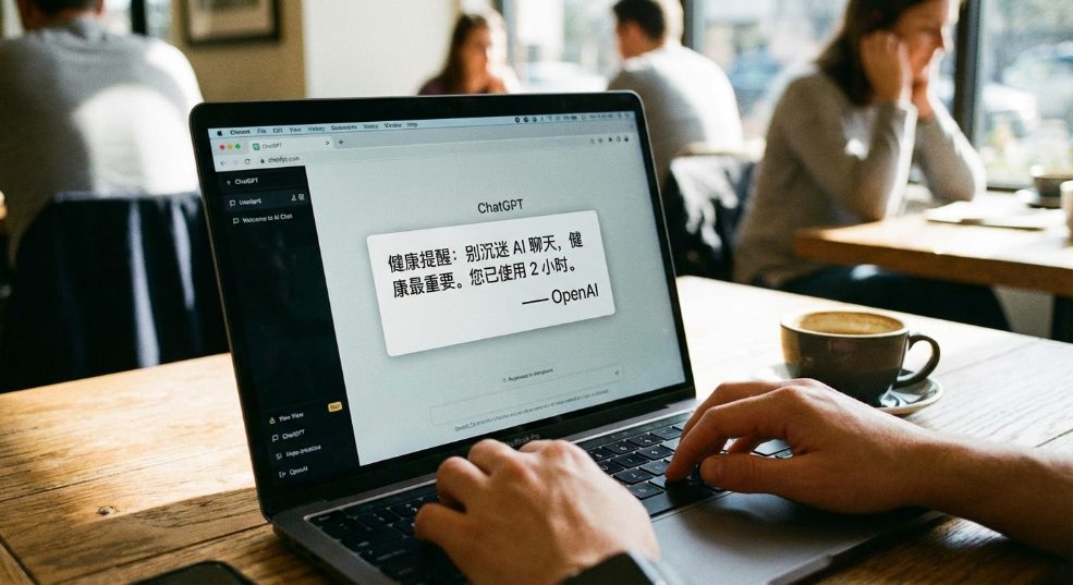 OpenAI 将为 ChatGPT 用户增加时长提醒：别沉迷 AI 聊天，健康最重要第一张图