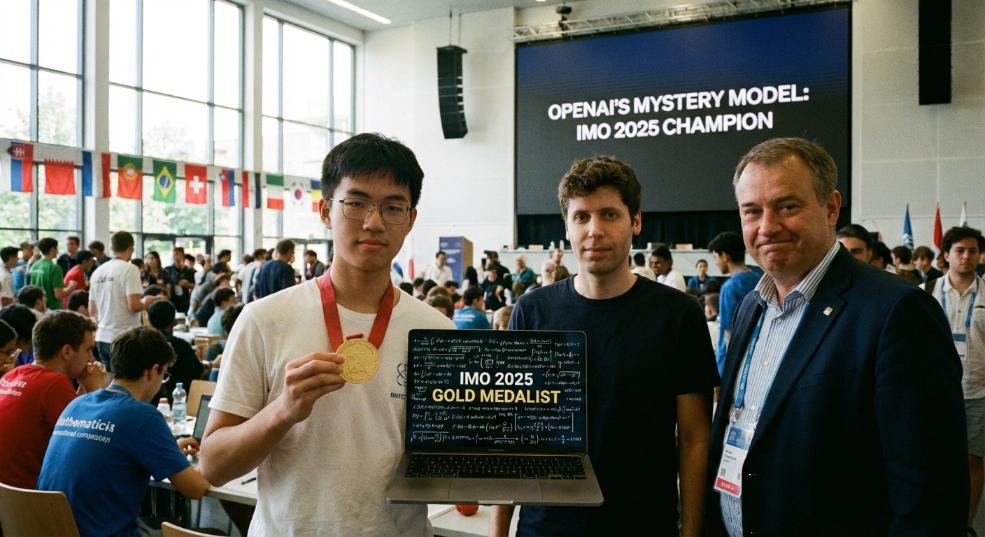 OpenAI 神秘新模型斩获 IMO 2025 金牌，攻克奥数巅峰第一张图
