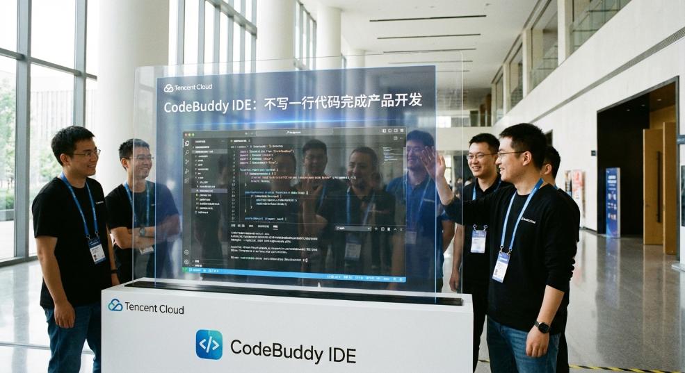 腾讯云内测AI 编程工具 CodeBuddy IDE,不写一行代码完成产品开发 腾讯云内测AI 编程工具 CodeBuddy IDE,不写一行代码完成产品开发第一张图