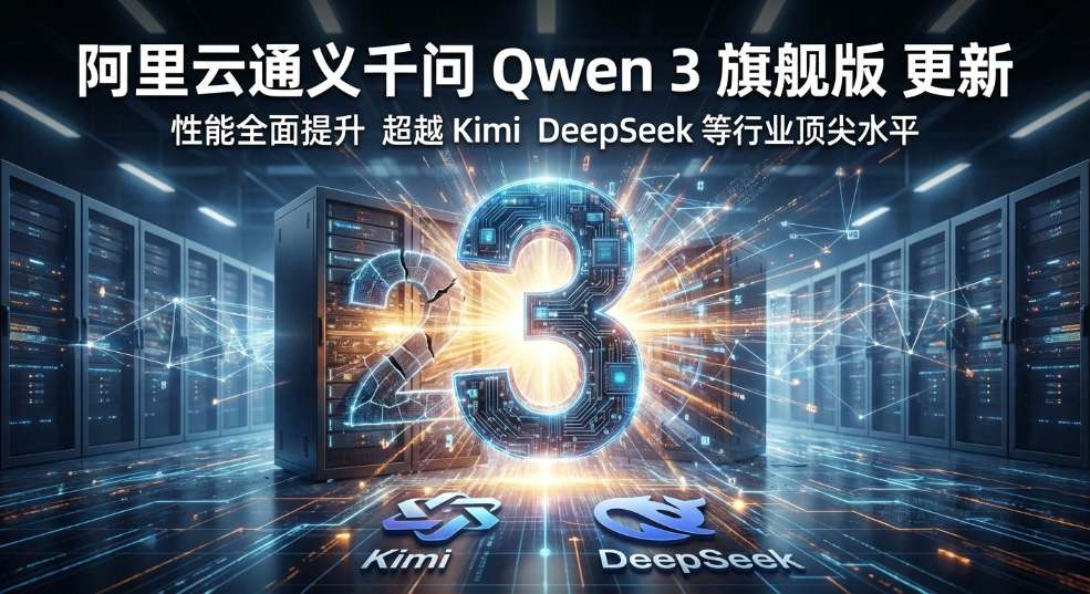 阿里云通义千问 Qwen 3 旗舰版模型宣布更新：性能全面提升，超越 Kimi、
