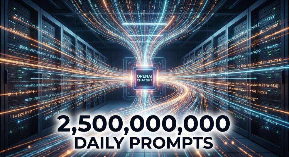 OpenAI：ChatGPT 平均每天要收到用户 25 亿条提示词