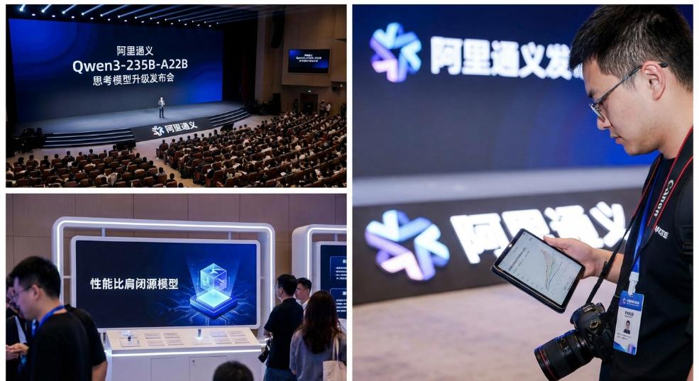 阿里通义新推理模型发布，性能比肩闭源模型第二张图