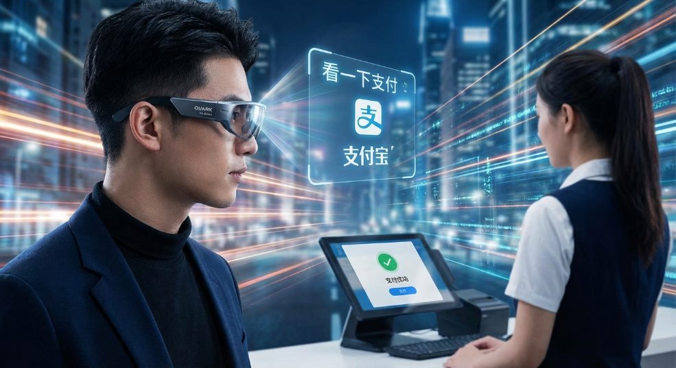 阿里首款自研夸克 AI 眼镜亮相，内置支付宝“看一下支付”