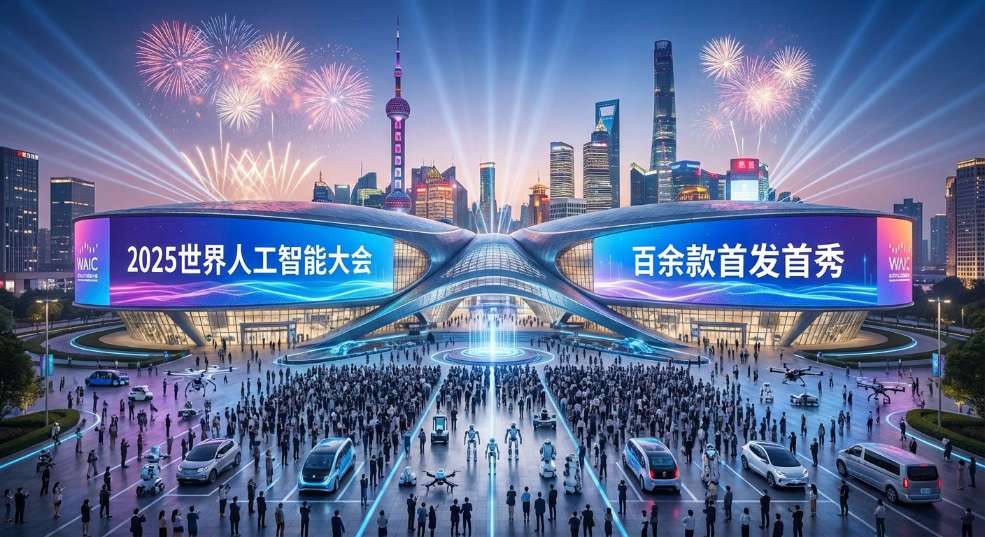 2025 世界人工智能大会今日开幕：百余款首发首秀，规模创历届之最