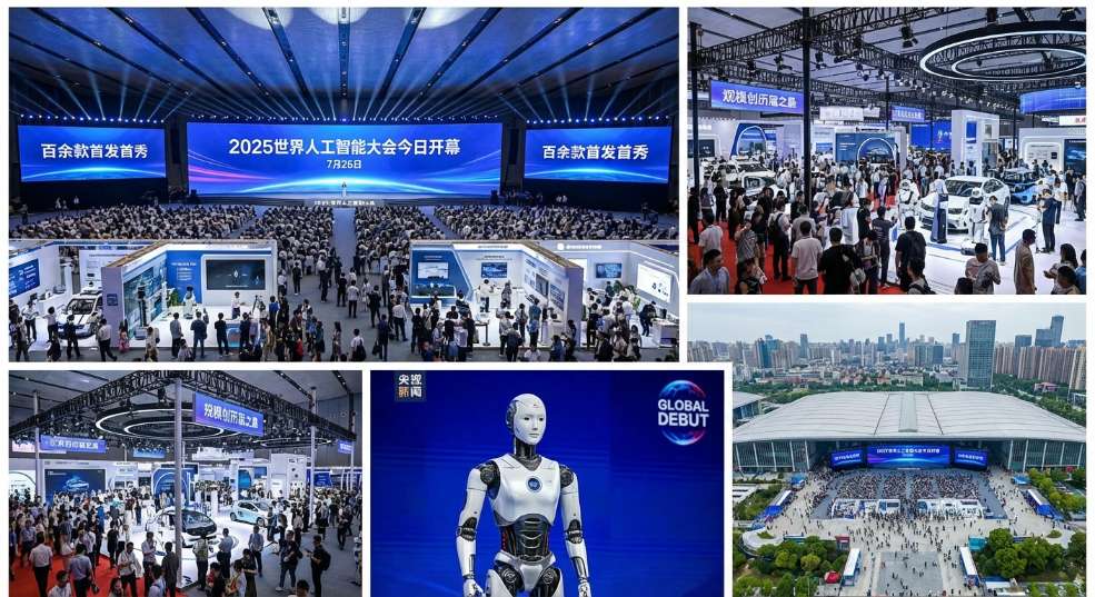 2025 世界人工智能大会今日开幕:百余款首发首秀,规模创历届之最 2025 世界人工智能大会今日开幕:百余款首发首秀,规模创历届之最第二张图