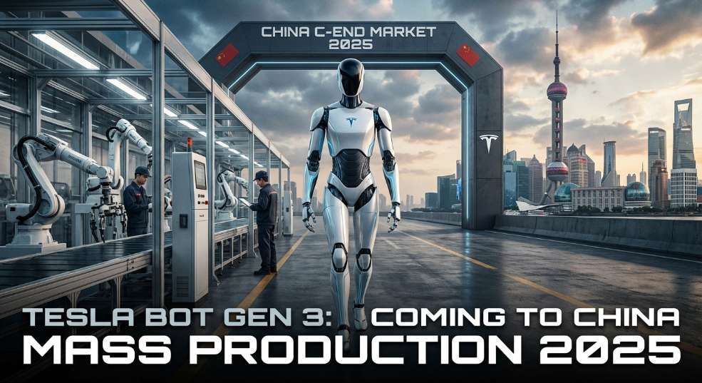 消息称特斯拉第三代机器人即将进入中国 C 端市场，预计明年实现量产