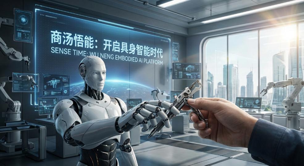 商汤科技发布“悟能”具身智能平台，让机器人像人一样和现实世界交互