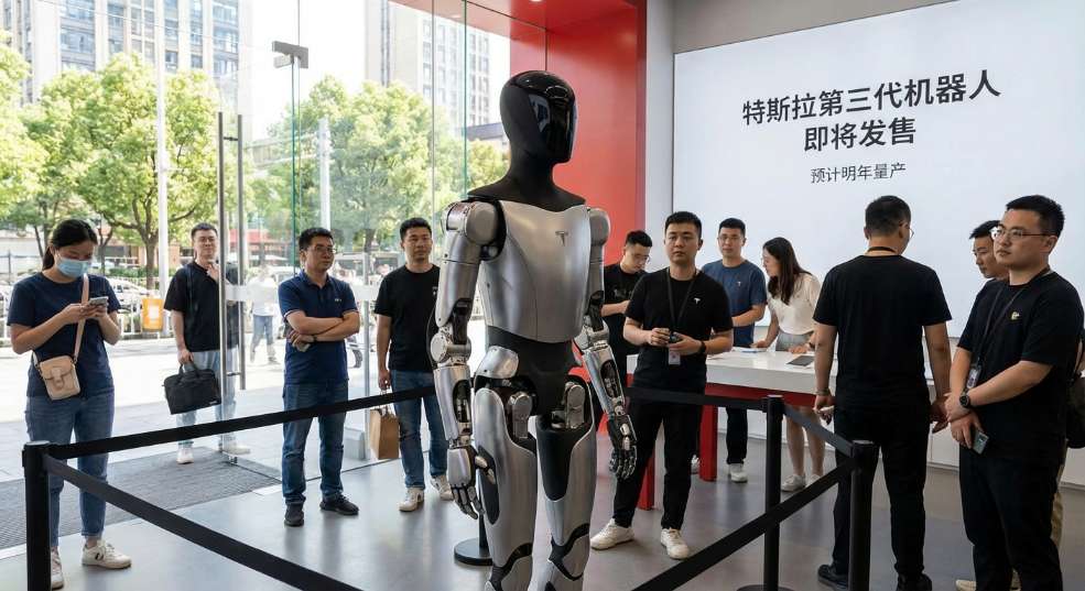 消息称特斯拉第三代机器人即将进入中国 C 端市场,预计明年实现量产 消息称特斯拉第三代机器人即将进入中国 C 端市场,预计明年实现量产第一张图