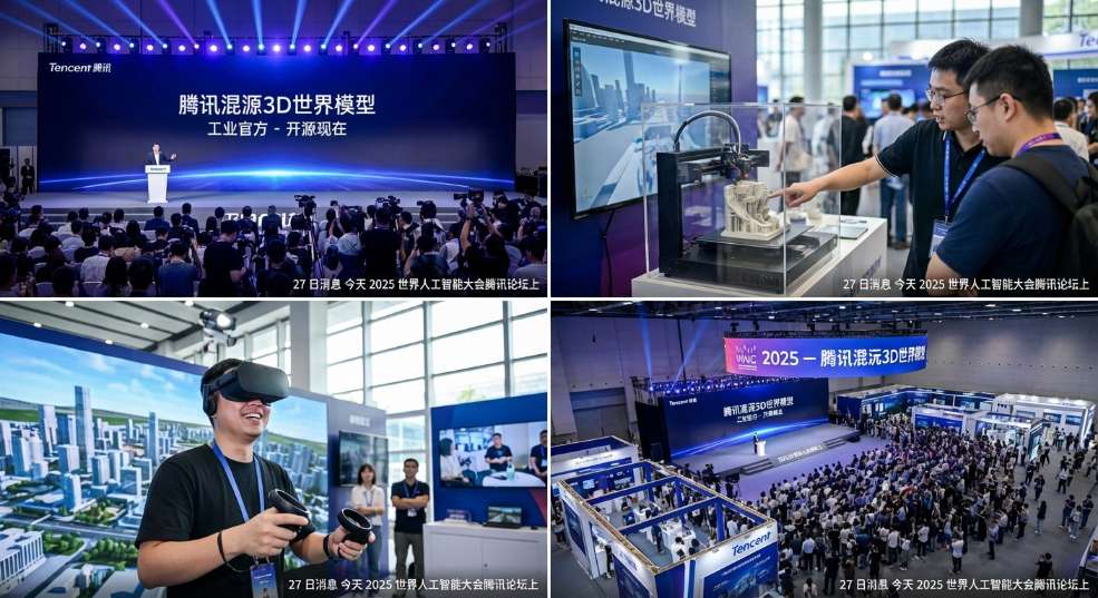 业界首个，腾讯混元 3D 世界模型正式发布并开源第二张图