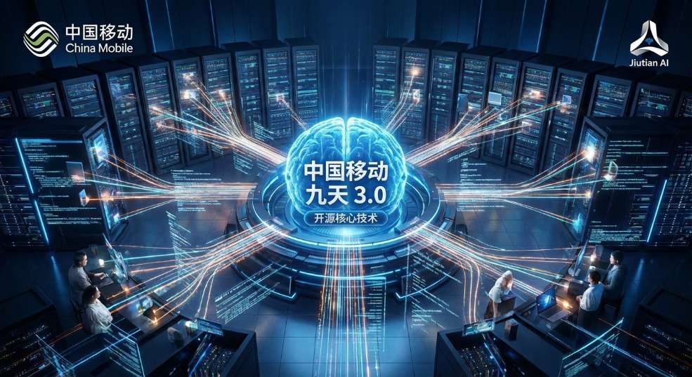 中国移动“九天”通用基础大模型 3.0 发布，核心技术开源