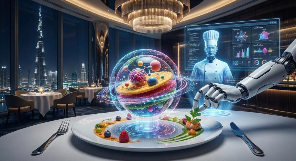迪拜“AI主厨”餐厅即将开业：大模型设计菜谱，打造独特大胆味觉体验