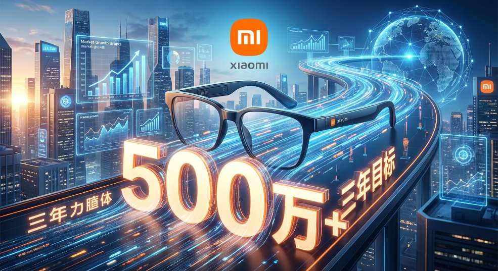 小米 AI 眼镜三年目标：年出货量超五百万