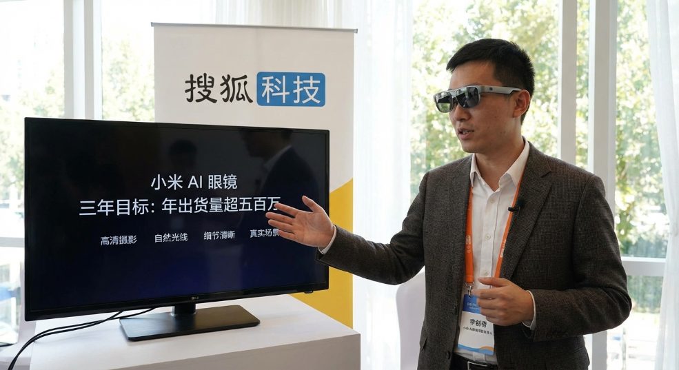 小米 AI 眼镜三年目标：年出货量超五百万第一张图