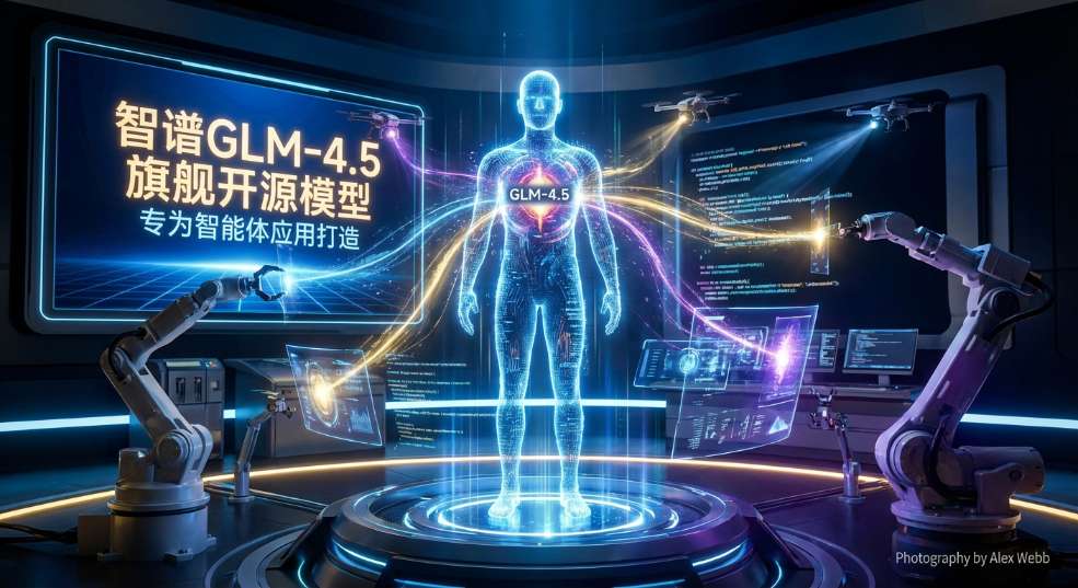 智谱发布新一代旗舰开源模型 GLM-4.5，专为智能体应用打造