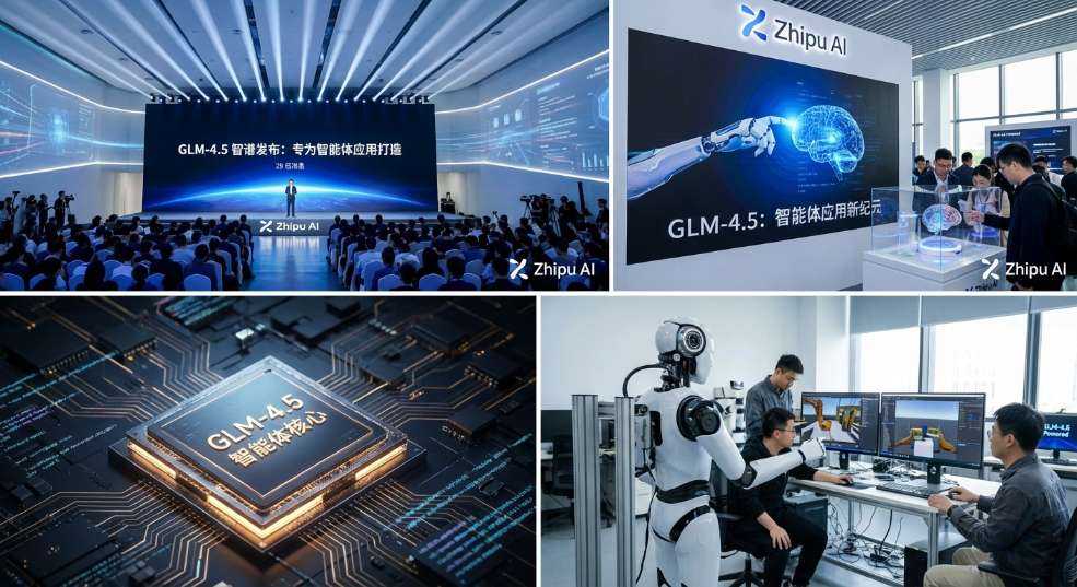 智谱发布新一代旗舰开源模型 GLM-4.5，专为智能体应用打造第二张图