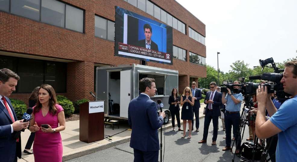 OpenAI 收购 Windsurf 计划告吹，后者 CEO 及创始人已被谷歌招入麾下第一张图