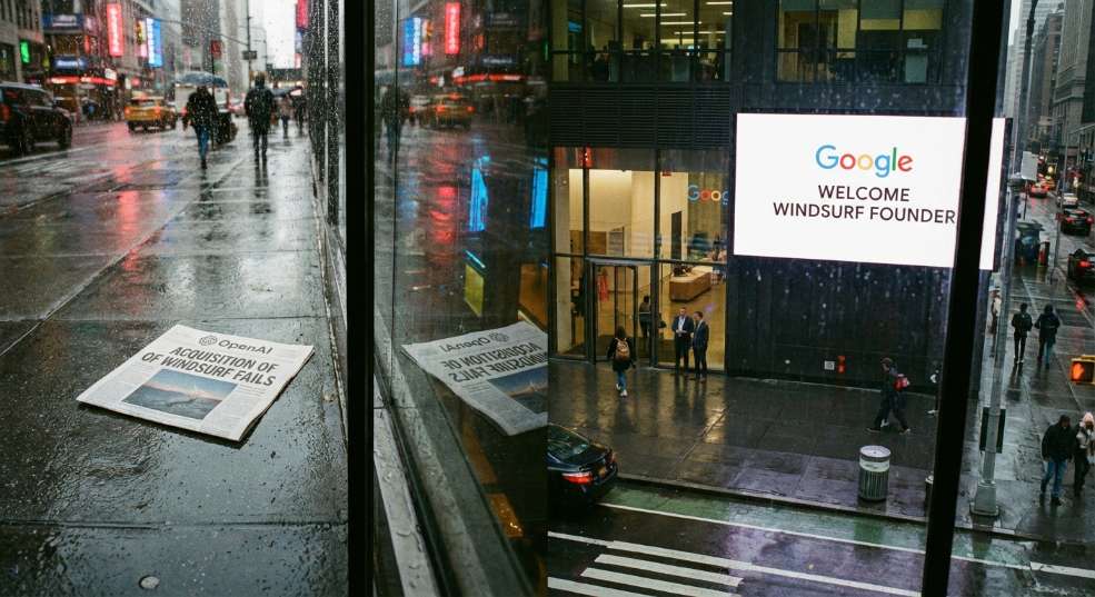 OpenAI 收购 Windsurf 计划告吹，后者 CEO 及创始人已被谷歌招入麾下第二张图