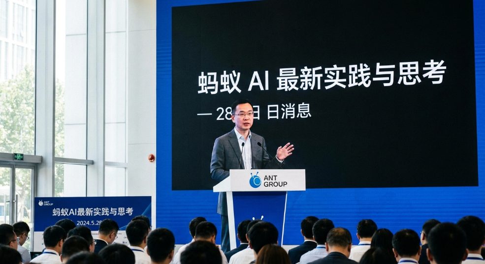 蚂蚁 CEO 分享集团 AI 领域最新实践与思考第一张图