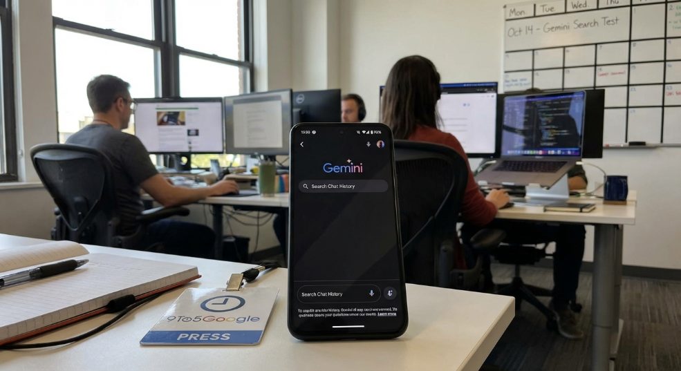 曝安卓版谷歌 Gemini AI 助手正在灰度测试“聊天历史记录搜索”功能 曝安卓版谷歌 Gemini AI 助手正在灰度测试“聊天历史记录搜索”功能第二张图