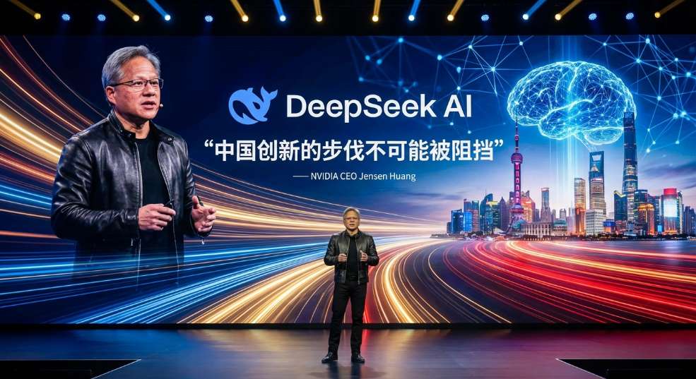 黄仁勋力赞 DeepSeek，称中国创新的步伐不可能被阻挡