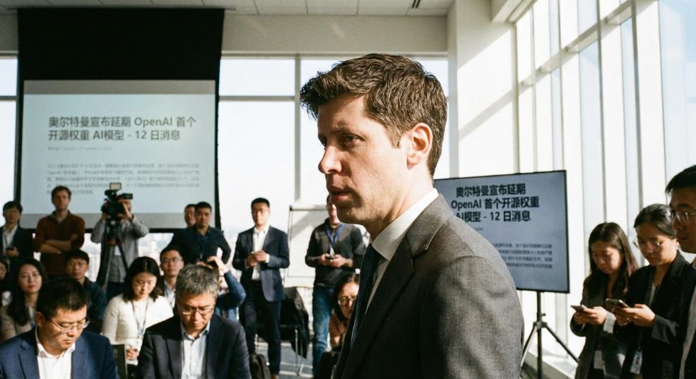 奥尔特曼宣布延期 OpenAI 首个开源权重 AI模型第一张图