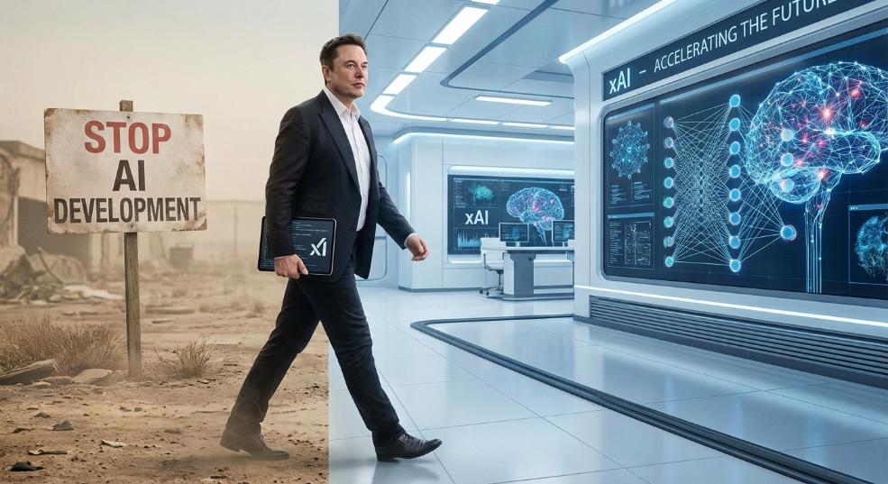 马斯克承认曾抵制人工智能，如今全力投入