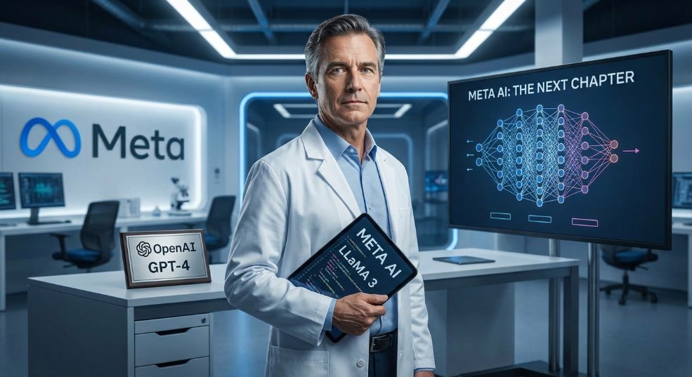 GPT-4 幕后功臣成为 Meta AI 首席科学家