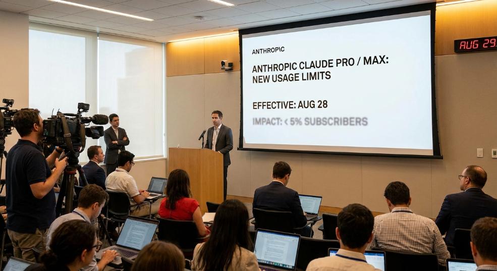 Anthropic 对 Claude Pro / Max 开出“限量令”:8 月 28 日起实施,影响不足 5% 订阅者 Anthropic 对 Claude Pro / Max 开出“限量令”:8 月 28 日起实施,影响不足 5% 订阅者第二张图