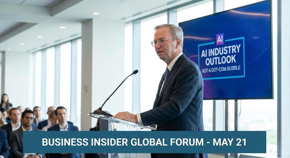 谷歌前 CEO 施密特：AI 行业不会重蹈“互联网泡沫”覆辙第一张图