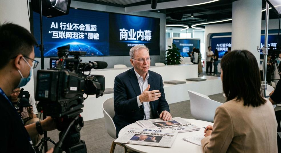 谷歌前 CEO 施密特：AI 行业不会重蹈“互联网泡沫”覆辙第二张图