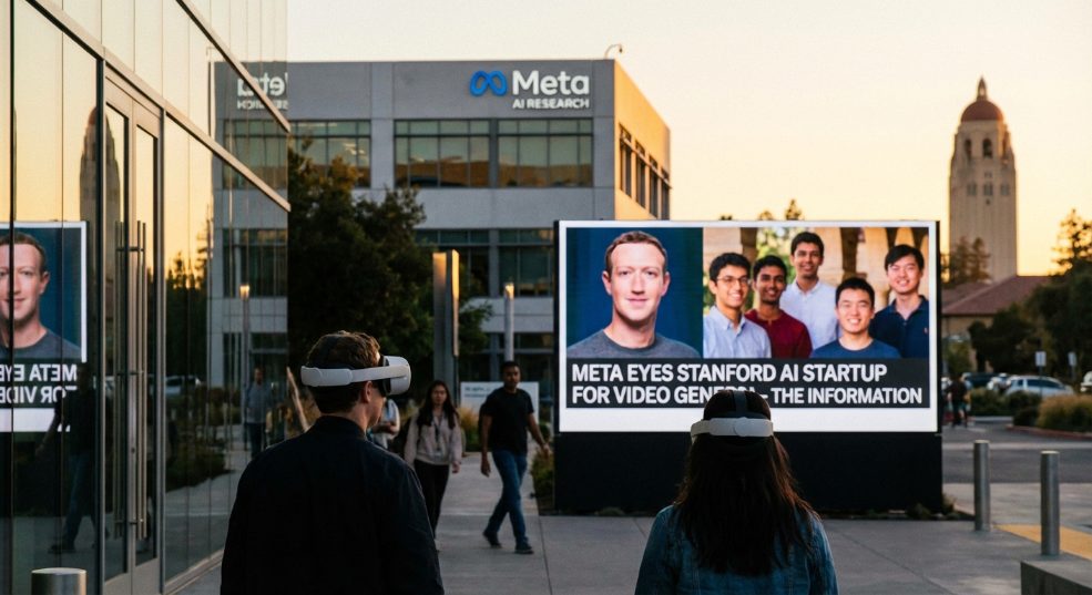 曝Meta 或收购斯坦福天才少女 AI 创企，发力视频生成第二张图