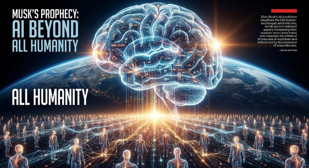 马斯克：5 年内，AI 的能力超越所有人的总和