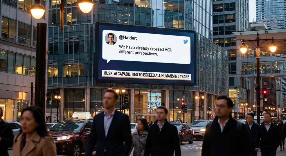 马斯克:5 年内,AI 的能力超越所有人的总和 马斯克:5 年内,AI 的能力超越所有人的总和第二张图