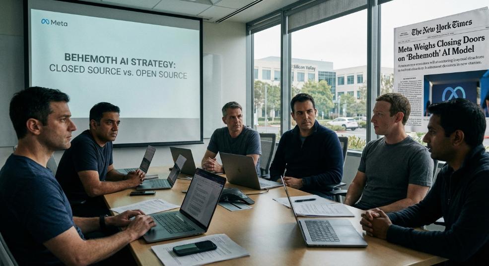 消息称 Meta 正讨论放弃开源 AI模型 Behemoth，转向闭源战略第二张图